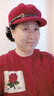 藍(lán)詩(shī)夢(mèng)戴帽子女秋冬天韓版潮羊毛呢貝雷帽簡(jiǎn)約復(fù)古八角帽休閑海軍風(fēng)鴨舌帽 酒紅色 成人均碼（可調(diào)節(jié)帽圍55-58cm） 曬單實(shí)拍圖