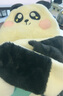 貝初眾熊貓帽子冬季女小熊帽子圍巾一體三件套女生可愛(ài)騎行圍脖冬天保暖 熊貓【高品質(zhì)加厚】加長(cháng)版型 曬單實(shí)拍圖