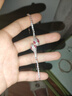 UHFR老鳳凰金店款小靈蛇手鏈女生粉色蛇形手鐲輕奢小眾精致手飾2024年 玫瑰金 (+精品禮盒) 15cm 曬單實拍圖