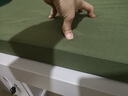 軍綠色內務(wù)制式海綿床墊宿舍單位學(xué)校軍訓墊單雙人加厚軟硬褥定制 高密硬款5cm(軍綠色）A45D 85*190CM 曬單實(shí)拍圖