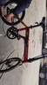 大行（DAHON）折疊自行車大行K-ONE折疊自行車20寸9速超輕鋁合金碟剎單車FKA091 黑紅色【無馬甲線】 曬單實拍圖