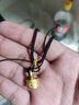 京工美作古法黃金吊墜 足金999 十二生肖本命年印章吊墜生日禮物 生肖蛇 金重8g 曬單實(shí)拍圖