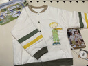 呈堡秋冬新品嬰兒衣服寶寶夾棉外套小童薄棉上衣新生兒保暖長(zhǎng)袖棒球服 灰綠 （40克） 100 cm（40克） 曬單實(shí)拍圖