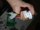 一葉蘭 電源D型大4PIN接口1分2連接線電腦IDE電源線一分二 機箱風扇 電源轉(zhuǎn)接線 1分2 曬單實拍圖