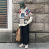 TAGD中國官方品牌店 圓領(lǐng)浮雕紅色刺繡圣誕毛衣秋季針織衫男女同款 紅色（款式偏寬松） M （建議身高165-175） 曬單實拍圖