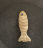 柒哦貓玩具自嗨解悶貓薄荷仿真麻布魚(yú)幼貓貓咪逗貓棒小貓磨牙寵物用品 三魚(yú)戲貓【黃+紅+灰】 曬單實(shí)拍圖