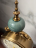 北极星（POLARIS）座钟金属陶瓷台钟玉石精致书房摆钟个性时尚钟表 6902-1 实拍图