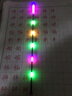 達摩永村電子夜光漂LED水無(wú)影光纖尾鯽魚(yú)鯉魚(yú)綜合高靈敏浮標可換尾 電子漂DK-03(可換尾) 1號一支 曬單實(shí)拍圖