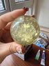 莫尼森天然原礦黃色水晶球擺件風(fēng)水球客廳玄關(guān)廚房西北角裝飾品喬遷禮物 精選直徑7厘米(送底座) 曬單實(shí)拍圖