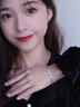 法蔻 FARCOKO奢侈一貝子手鏈女士時(shí)尚品牌手飾手鐲情人節(jié)禮物送女友老婆520 玫瑰金色【全國(guó)當(dāng)/次日達(dá)】 曬單實(shí)拍圖