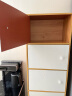 家世华（JIA SHI HUA） 五斗柜收纳柜储物柜卧室立柜家用简易柜客厅靠墙自由组合置物柜窄小柜子 【常规款24cm深】D01枫木色6层 实拍图