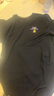 皮爾卡丹（pierre cardin）冰 絲短袖t恤男2025新款春夏季圓領(lǐng)修身薄款桑蠶絲體恤衫潮 黑色19360款 4XL 190 【190斤-215斤】 曬單實(shí)拍圖