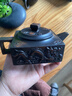 可提可旋轉可鳳鳴紫陶名家手工四方器旋轉壺滿(mǎn)雕祥龍方山逸士壺 四方龍尊鳳鳴壺+四個(gè)龍杯 200ml 曬單實(shí)拍圖