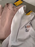 NY-RCE短袖T恤女2025夏季新款寬松圓領(lǐng)打底衫女內(nèi)搭半袖純色上衣ins潮 皮粉色 2XL 曬單實拍圖