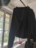 沃薩維（WOSAWE）秋冬季騎行服加絨保暖內(nèi)衣套裝排汗透氣彈力山地自行車貼身打底衫 黑灰色上衣（秋冬-抓絨款） 2XL （適合90-100公斤） 曬單實(shí)拍圖