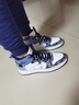 AJCV品牌男鞋高幫夏季新款大碼46透氣板鞋男士增高百搭運動(dòng)休閑鞋子男 白藍 41 曬單實(shí)拍圖