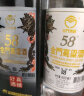 金门高粱 2021年千日醇低度老酒蓝金龙 清香型白酒 38度500ml*6瓶整箱装 实拍图