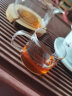 尚明高硼硅耐热玻璃小茶杯功夫茶杯白酒杯冲泡器带把品茗茶杯咖啡杯 满2件0.9满2件0.8 实拍图