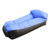 熊火充气沙发带枕头户外空气气垫床便携懒人野营折叠躺椅网红充气垫 天蓝色充气沙发 实拍图
