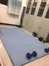 火迪鳥(niǎo)雙人瑜伽墊男女士健身墊子加長(cháng)加寬加厚15mm運動(dòng)防滑隔音減震地墊 15mm淺藍(200*130CM) 15MM 曬單實(shí)拍圖