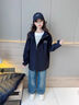 鴨鴨男女中大童三防羽絨服2件套可拆卸羽絨內(nèi)膽三合一防水防寒外套TZ2 黑色 170 建議160-170cm,重110-130斤 曬單實(shí)拍圖