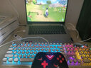 趣迷安卓手機(jī)無線游戲手柄Switch電視PSP模擬器steam電腦怪物獵人王者榮耀和平精英悟飯光遇小雞模擬器 藍(lán)牙無線手柄+支架+接收器（手機(jī)/電腦/NS）黑紅 曬單實拍圖
