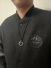 炙真銀樓實(shí)心平安扣項鏈男款990足銀男生項鏈情侶男士吊墜高級感繩送男友 【福祿雙全】小號實(shí)心平安扣項鏈 曬單實(shí)拍圖