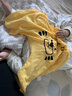 婧麒（JOYNCLEON）寶寶屁屁褲夏季薄款嬰兒衣服大PP褲棉男女童外穿褲子兒童短褲夏 黃小虎 80cm 曬單實(shí)拍圖