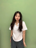 嫻柔短袖t恤女2025年夏季新款收腰翻領(lǐng)弧形下擺短款黑色半袖polo上衣 白色 卡碼拍大 M 【90-100斤】 曬單實(shí)拍圖