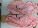 美丽新袖套2双装长款厨房工作劳保防水防油袖套护袖套袖黑色+粉色 实拍图