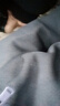 羅蒙（ROMON）燈芯絨休閑褲男士秋冬季厚款條絨褲加絨保暖松緊腰彈力復(fù)古直筒褲 921深灰色 厚款 XL碼（130-150斤） 曬單實(shí)拍圖