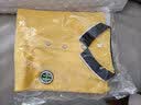 伴1號(hào)（BANYIHAO）男童短袖T恤夏季夏天衣服翻領(lǐng)POLO衫棉寬松兒童上衣男孩中大童 黃色 140 曬單實(shí)拍圖