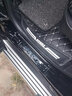 車完美適用于本田CRV門檻條車門迎賓踏板后備箱防護汽車用品車身裝飾件 17-22CRV門檻條【外置黑鈦4件套】 曬單實拍圖