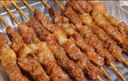 禧寧堡寧夏鹽池灘羊肉現(xiàn)殺手工牛羊肉串新鮮羔羊腿肉烤肉串戶外燒烤食材 牛肉串120串1500g 曬單實(shí)拍圖