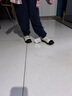 江博士 秋季女童公主鞋表演兒童皮鞋B15241W003米/黑 26 曬單實(shí)拍圖