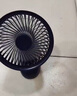 XAXR 小風(fēng)扇迷你usb可充電大風(fēng)力低音手持電扇學(xué)生宿舍床上辦公室桌面臺式小型蓄電池嬰兒車(chē)夾子風(fēng)扇 寶石藍【5000毫安+LED電量數顯+輕音低噪】 曬單實(shí)拍圖