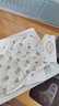 萊婭斯真絲圍脖女套頭純桑蠶絲防曬遮臉面紗掛耳脖套女百搭蒙面巾薄面罩 白色方形 曬單實(shí)拍圖