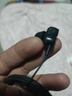 標森運動(dòng)有線(xiàn)耳機入耳式手機電腦適用于蘋(píng)果vivo小米oppo紅米華為榮耀三星MP3睡眠降噪3.5圓孔type-c 圓孔福音|HiFi音質(zhì)【黑閃電】 曬單實(shí)拍圖