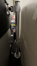 百維視BEWISER 重型顯示器支架臂三屏多屏帶魚屏G9電競支架49英寸電腦支架可升降鋁合金增高架 BL200上下雙屏銀色【桌夾式】 曬單實拍圖