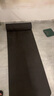 悅步TPE瑜伽墊男士健身墊防滑加厚加寬運動(dòng)墊子鍛煉墊隔音地墊靜音墊 夜幕黑【含綁帶】 200*66【厚度8mm】 曬單實(shí)拍圖
