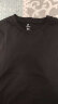 H&M男装T恤3件装柔软标准版型简约圆领短袖上衣0945531 黑色 180/116A 晒单实拍图