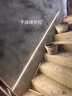西度 led線(xiàn)型燈槽線(xiàn)條燈客廳線(xiàn)形燈帶雙眼皮吊頂線(xiàn)性燈嵌入式無(wú)主燈 鋁白預埋15*13mm（1米價(jià)含光源） 曬單實(shí)拍圖