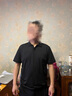 布先生意式海鷗領(lǐng)t恤男2025夏季涼感吸濕短袖上衣男裝AT15013 鋼琴黑 XL (180) 曬單實(shí)拍圖