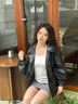 DXOT2025韓系秋冬新款法式復(fù)古感黑色皮衣女美式辣妹遮肚子藏肉上衣潮 黑色 M 建議90-100斤 曬單實拍圖