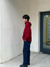 Levi's李維斯冬暖系列24秋季新款男士568寬松直筒牛仔褲 曬單實(shí)拍圖