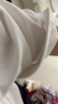 雅戈爾【200支紗純棉】襯衫男秋季長(cháng)袖不易皺DP免燙百搭襯衣商務(wù)休閑 本白 42 曬單實(shí)拍圖