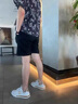 古卡頓（GUKADUN）男鞋潮流百搭小白鞋男士氣墊軟底運動(dòng)休閑鞋子男大碼旅游平板波鞋 26158白尾 41 曬單實(shí)拍圖