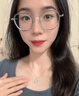 法蔻（farcoko）夜光項(xiàng)鏈女星月蝶影輕奢小眾女士簡約鎖骨鏈生日情人節(jié)禮物送女友 星月蝶影項(xiàng)鏈 免費(fèi)刻字+精美禮盒 曬單實(shí)拍圖
