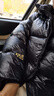 2023年反季黑金鵝絨羽絨服短款加厚高品質(zhì)男女情侶款系列新款 黑色 XL 曬單實(shí)拍圖