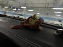 紫杉堡彌勒佛汽車(chē)擺件內飾品高檔中控臺車(chē)載擺件 彌勒佛純銅+心經(jīng)紅瑪瑙 曬單實(shí)拍圖